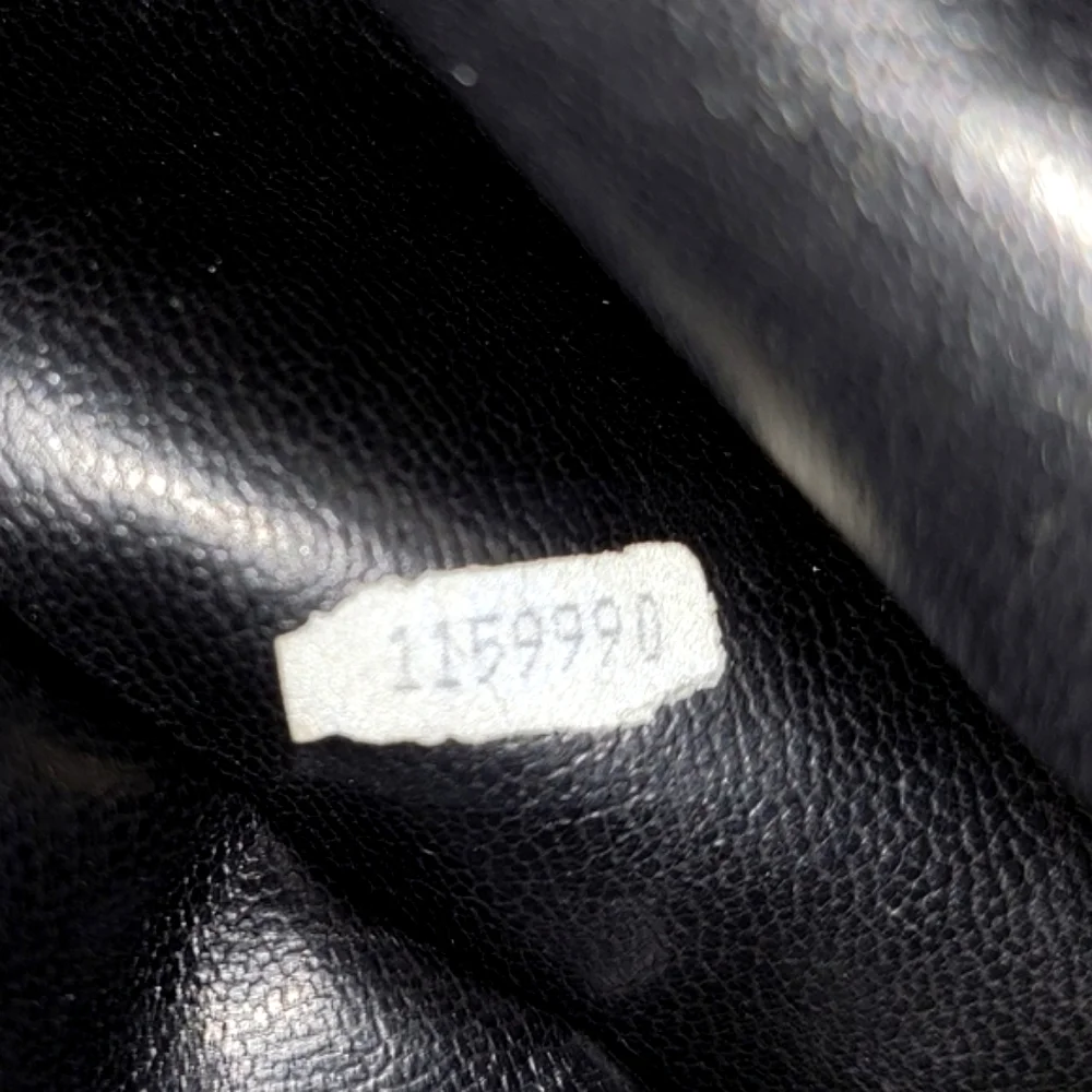 Vintage CHANEL Quilted Black Lambskin Leather Tote Bag - Picture 5 of 12